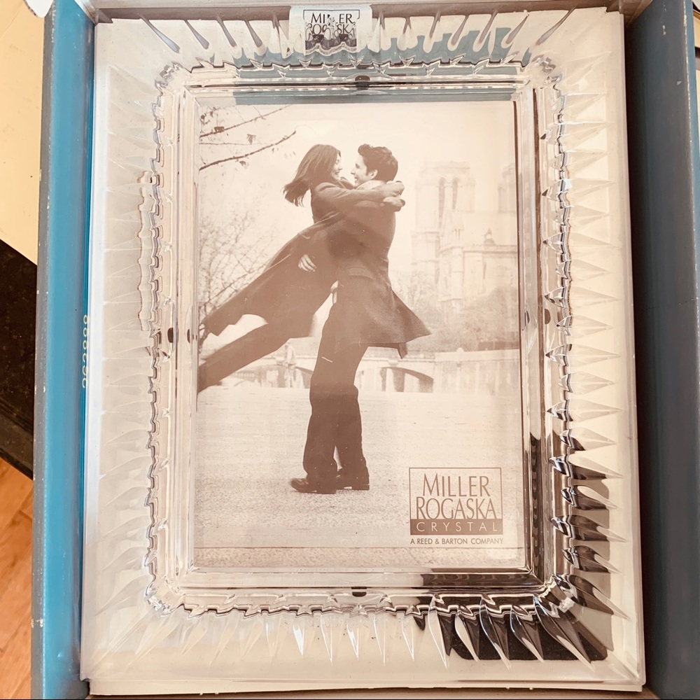 Miller Rogaska Crystal 5x7 Frame